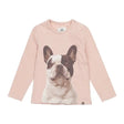 Girls Shirt Old Pink Bulldog | Koko-Noko - Koko-Noko