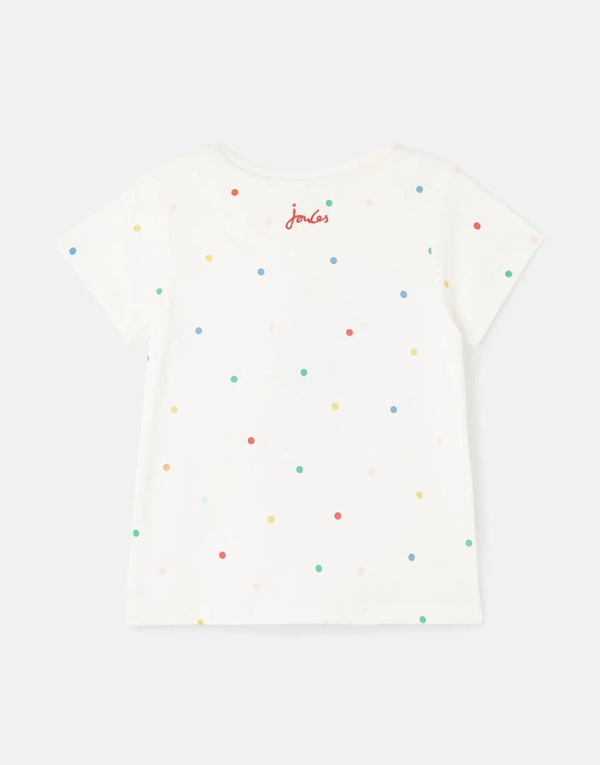 Girls Short Sleeve Applique Artwork T-shirt | Joules - Jenni Kidz