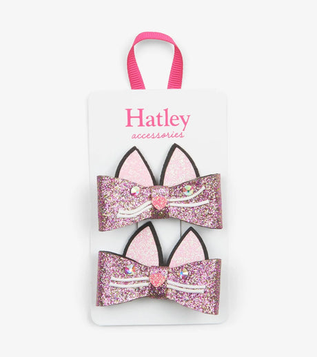 Glitter Kitties Hair Clips | Hatley - Jenni Kidz