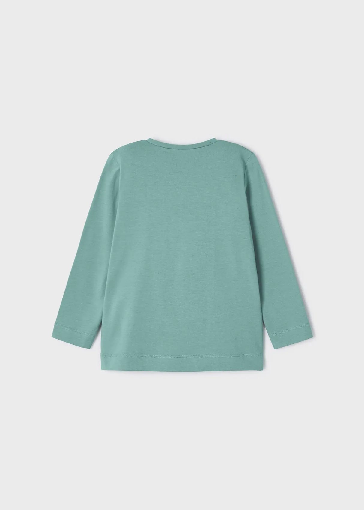 Graphic Long Sleeved T-shirt Girl - Jade | Mayoral - Mayoral