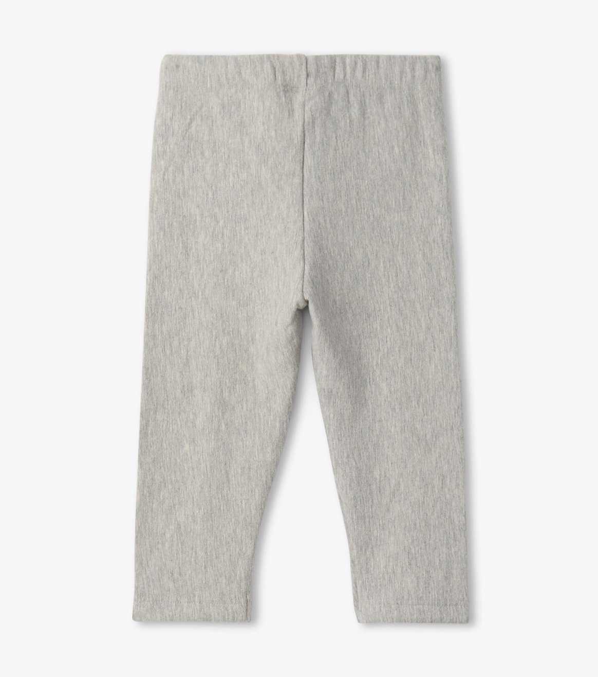 Grey Melange Stars Baby Cozy Leggings | Hatley - Jenni Kidz