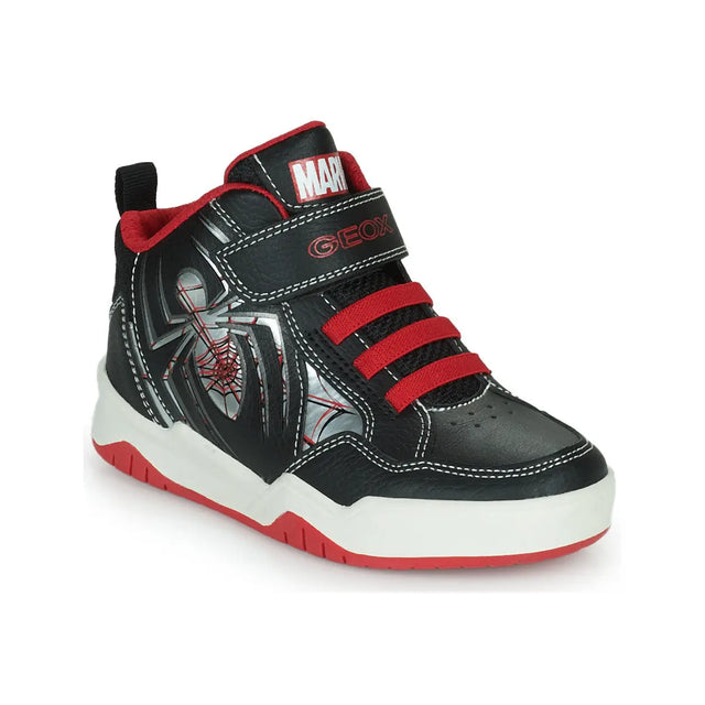 High Top Sneakers Perth Boy BlackRed | Geox - Geox