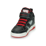 High Top Sneakers Perth Boy BlackRed | Geox - Geox