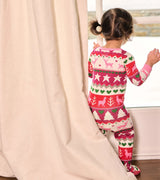 Holiday Fair Isle Organic Cotton Footed Coverall | Hatley - Jenni Kidz