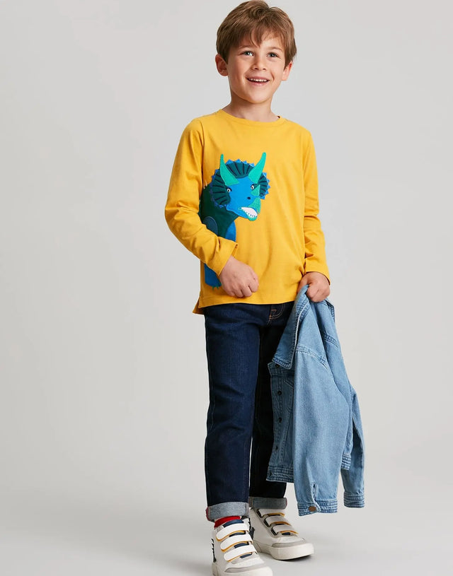 Jack Long Sleeve Applique T-shirt | Joules - Joules