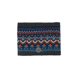 Jacquard Knit Necktube Grey, Blue And Brown | DEUX PAR DEUX - DEUX PAR DEUX