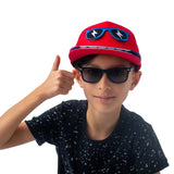 Kids' UPF50+ 3D Cap - Monster | FlapJackKids - Jenni Kidz