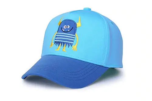 Kids Ball Cap - Monster Blue | FlapJackKids - Jenni Kidz