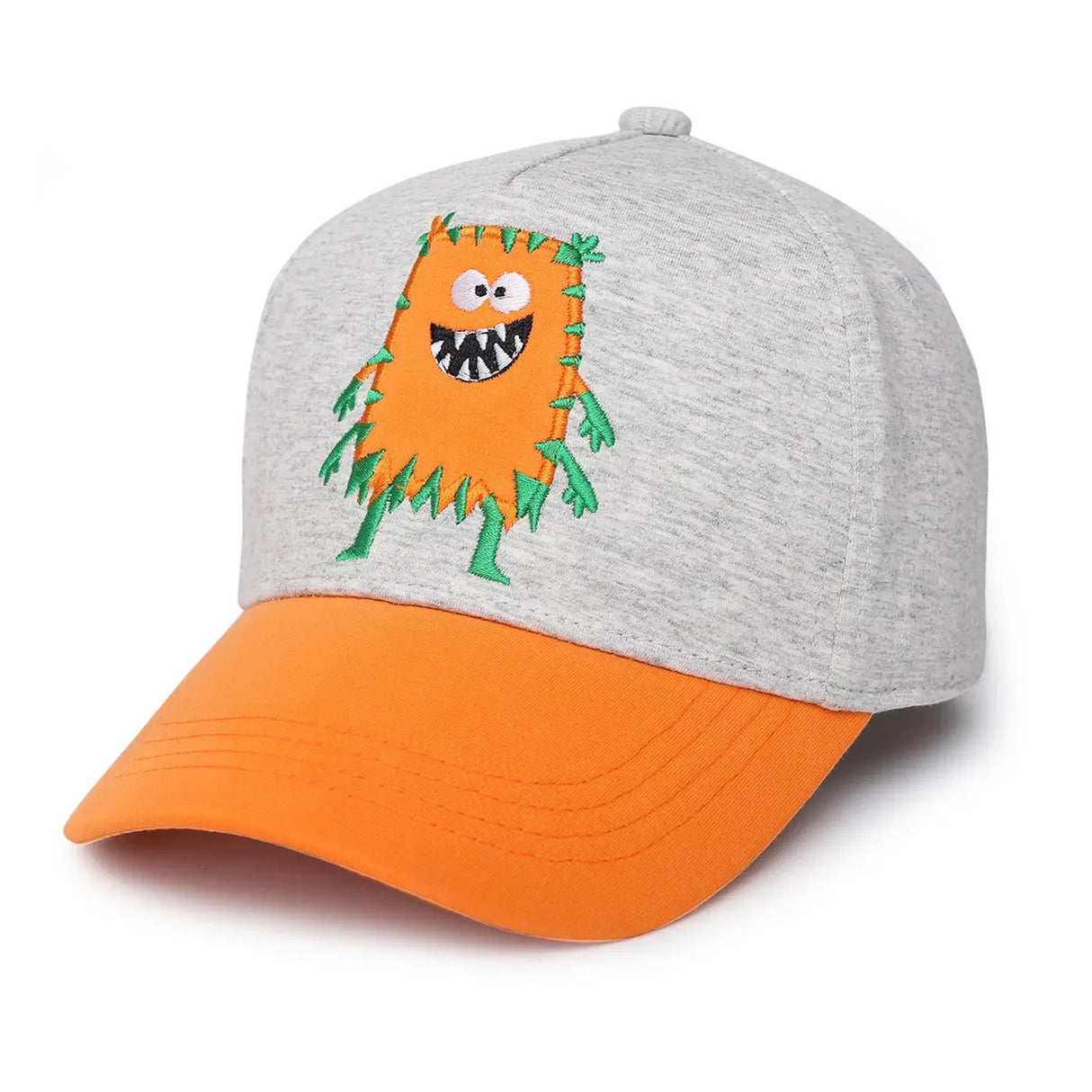 Kids UPF50+ Ball Cap - Monster Orange | FlapJackKids - Jenni Kidz