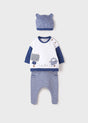 Leg Warmer And Hat Set Newborn Boy | Mayoral - Jenni Kidz