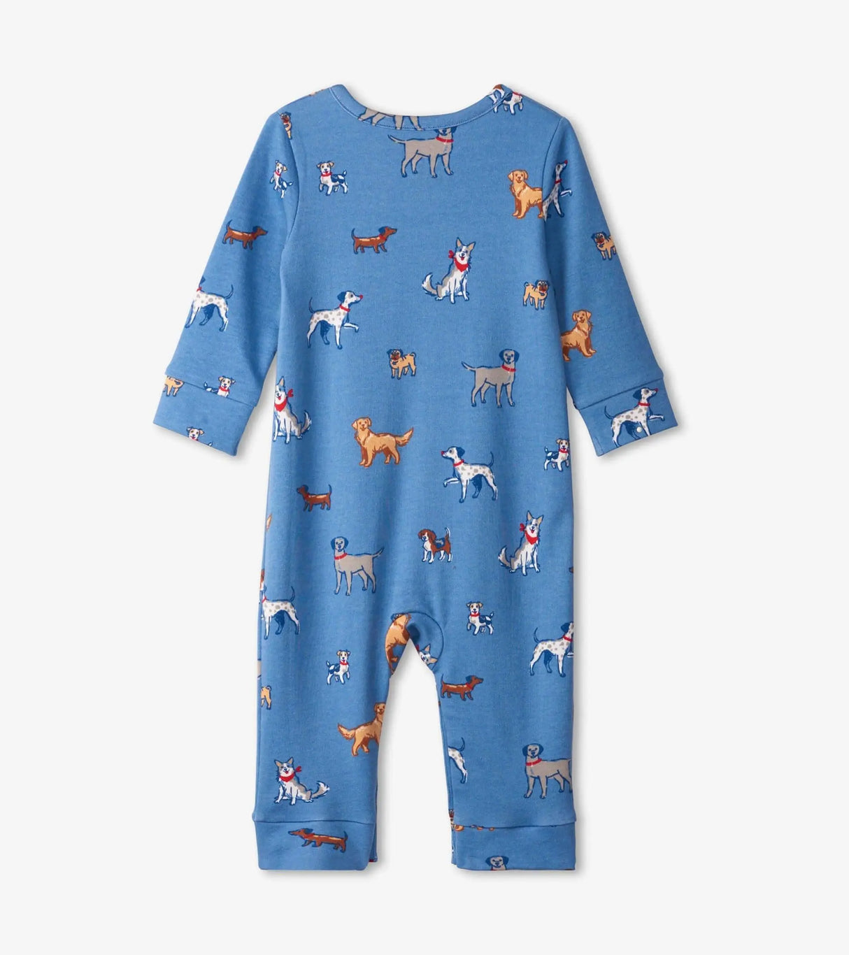 Little Pups Baby Henley Romper | Hatley - Jenni Kidz