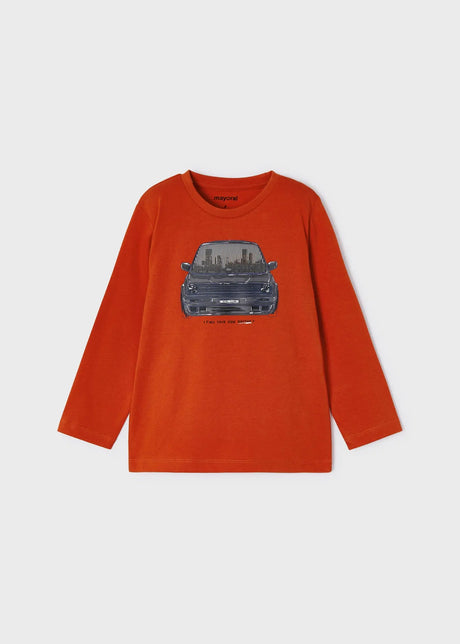 Long Sleeve Interactive T-shirt Boy | Mayoral - Mayoral