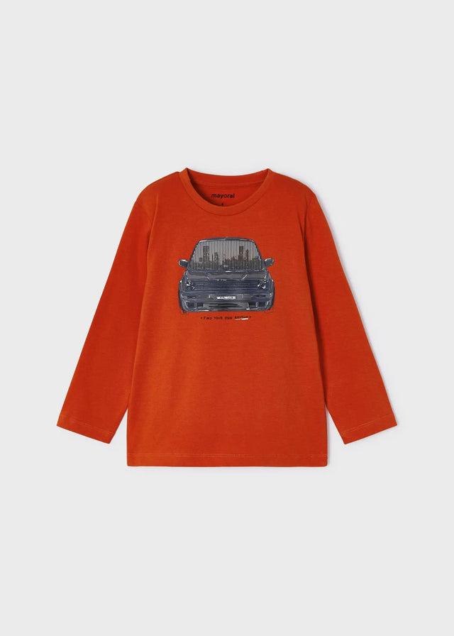 Long Sleeve Interactive T-shirt Boy | Mayoral - Mayoral