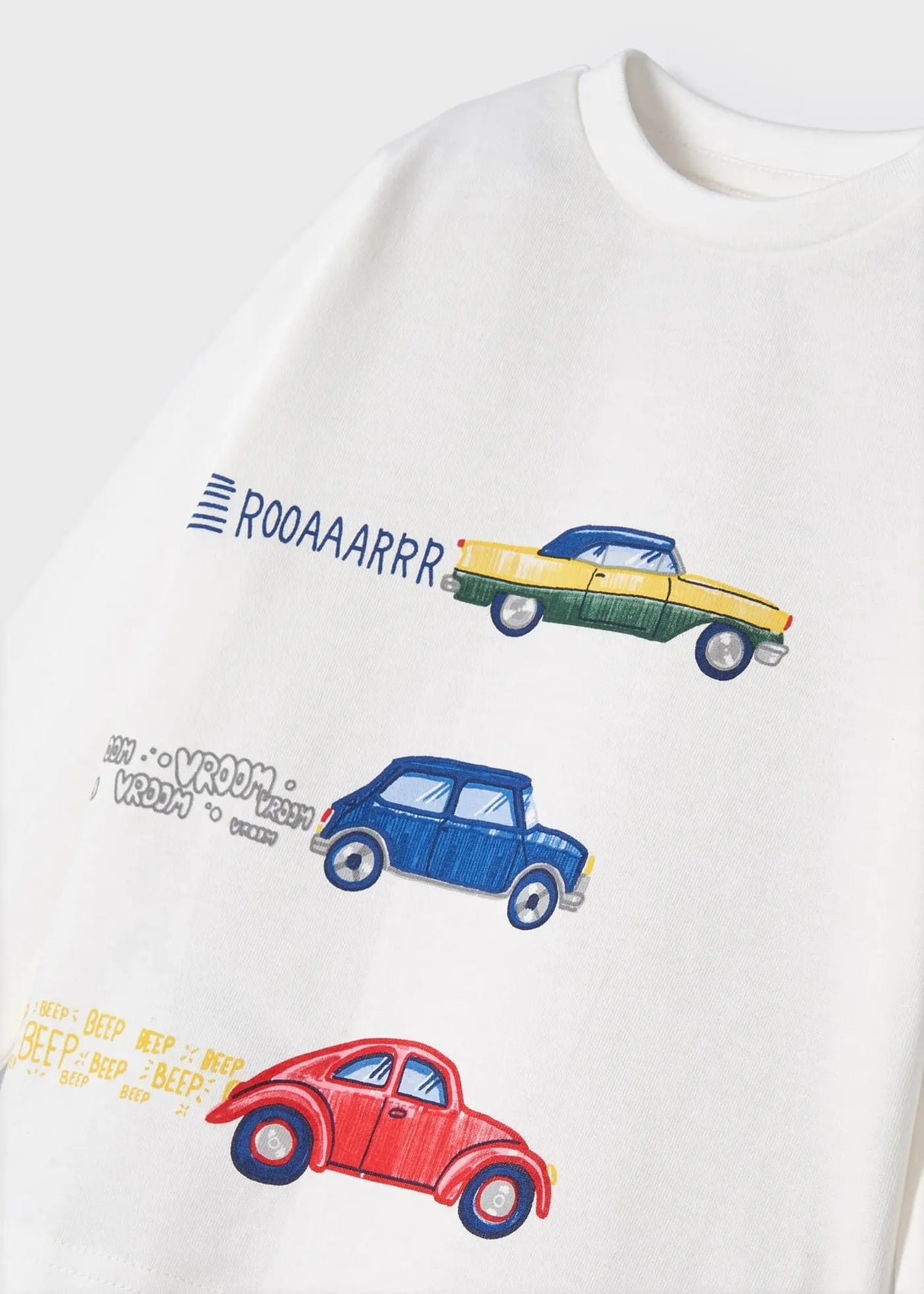 Long Sleeve Vehicles T-shirt Baby Boy | Mayoral - Mayoral