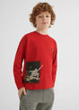 Long Sleeved Graphic Skater T-shirt Boy | Mayoral - Mayoral