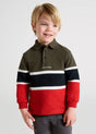 Long Sleeved Multi Color Polo Shirt Boy | Mayoral - Mayoral