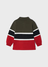 Long Sleeved Multi Color Polo Shirt Boy | Mayoral - Mayoral