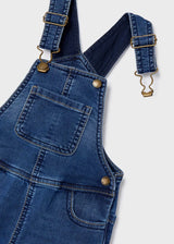 Long Soft Denim Dungarees Baby | Mayoral - Mayoral