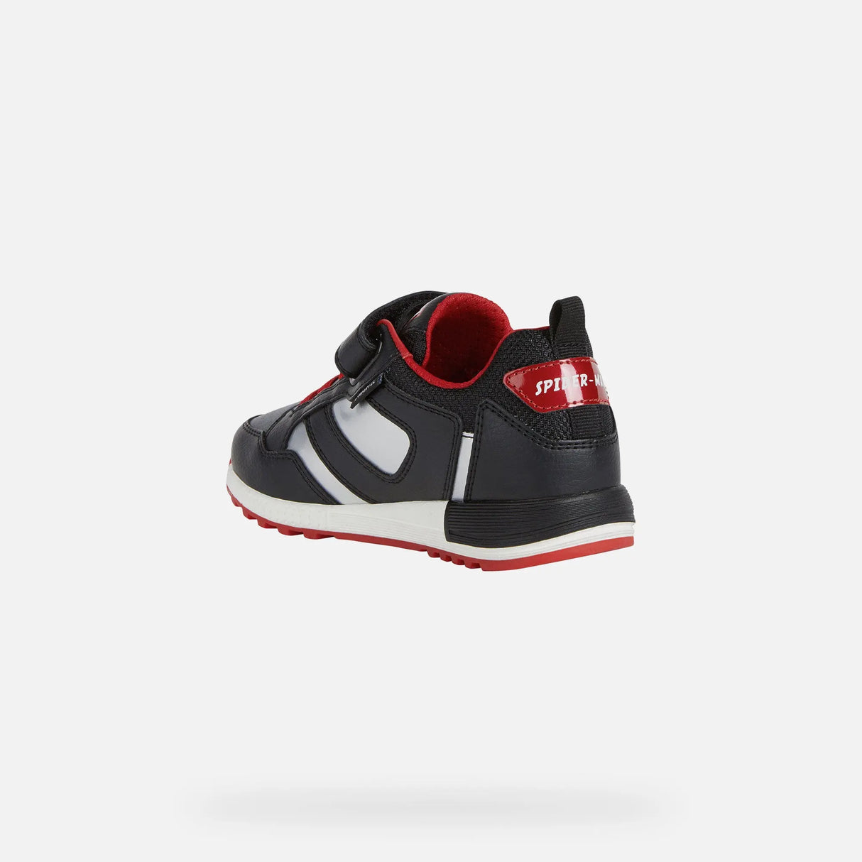 Low Top Sneakers Alben Junior - Black Red | Geox - Geox