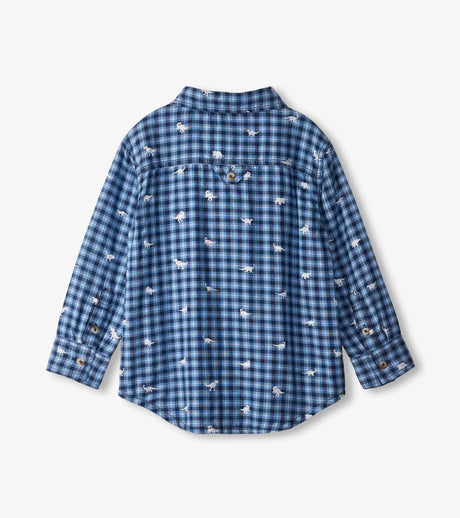 Mini Dinos Button Down Shirt | Hatley - Jenni Kidz