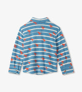 Mini Dinos Jersey Button Down Shirt | Hatley - Hatley