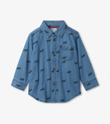 Mini Elk Button Down Shirt | Hatley - Jenni Kidz