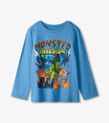 Monster Invasion Long Sleeve Tee | Hatley - Jenni Kidz