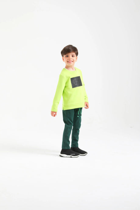 Nanica Yesil boys sweater - Jenni Kidz