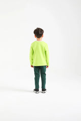 Nanica Yesil boys sweater - Jenni Kidz