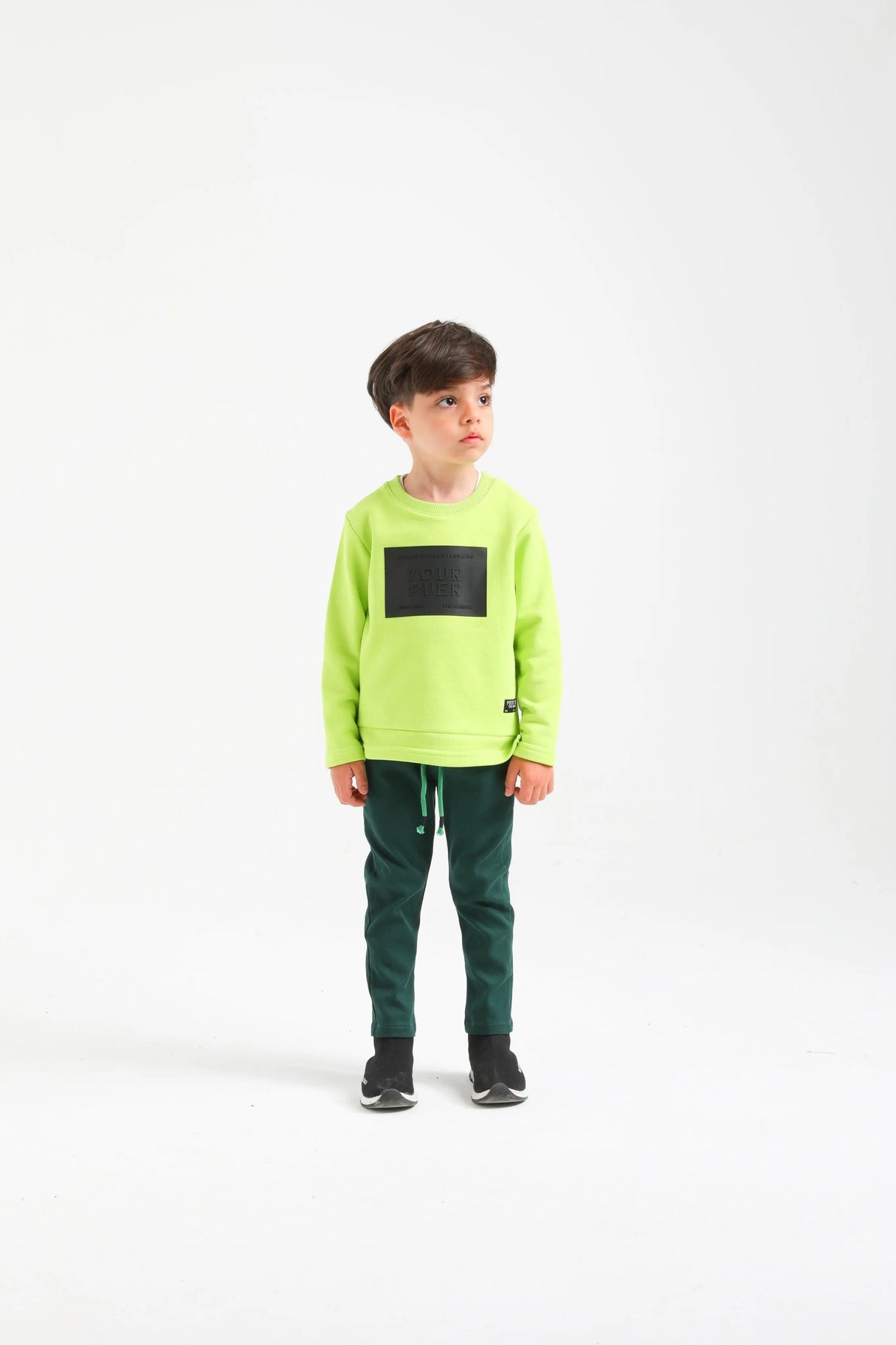 Nanica Yesil boys sweater - Jenni Kidz