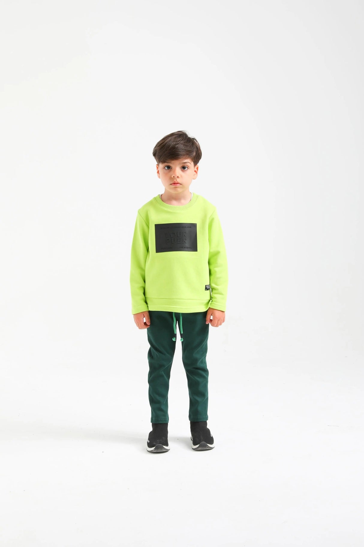 Nanica Yesil boys sweater - Jenni Kidz