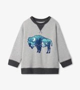 Night Buffalo Glow In The Dark Pullover | Hatley - Jenni Kidz