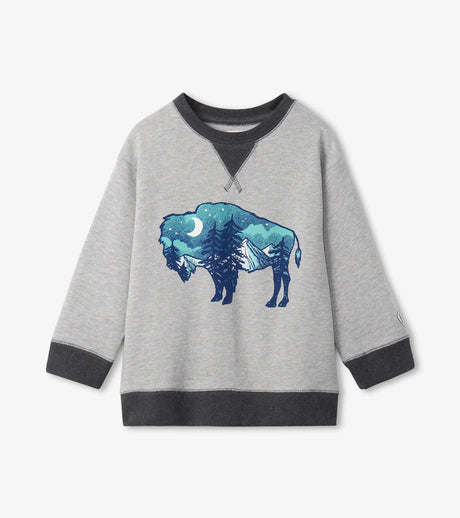 Night Buffalo Glow In The Dark Pullover | Hatley - Jenni Kidz