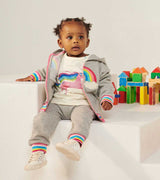 Over The Rainbow Baby Full Zip Hoodie | Hatley - Jenni Kidz