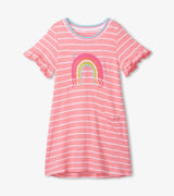 Over The Rainbow Tee Shirt Dress | Hatley - Jenni Kidz