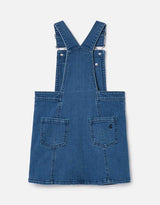 PHOEBE Denim Dungaree Dress | Joules - Jenni Kidz