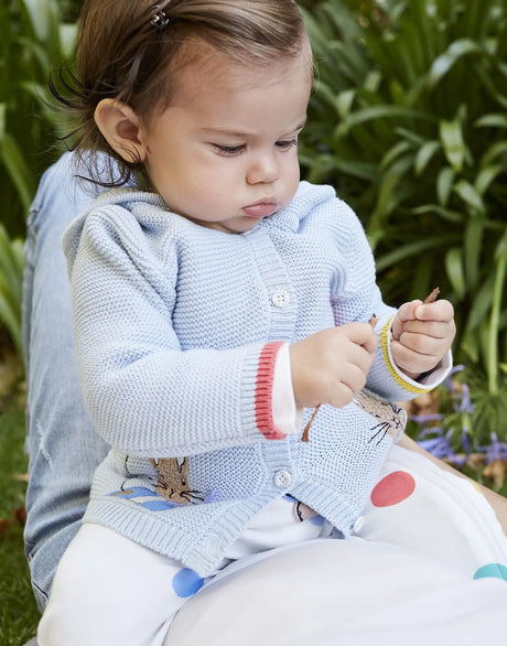 Peter Rabbit Charmford Hooded Cardigan | Joules - Joules