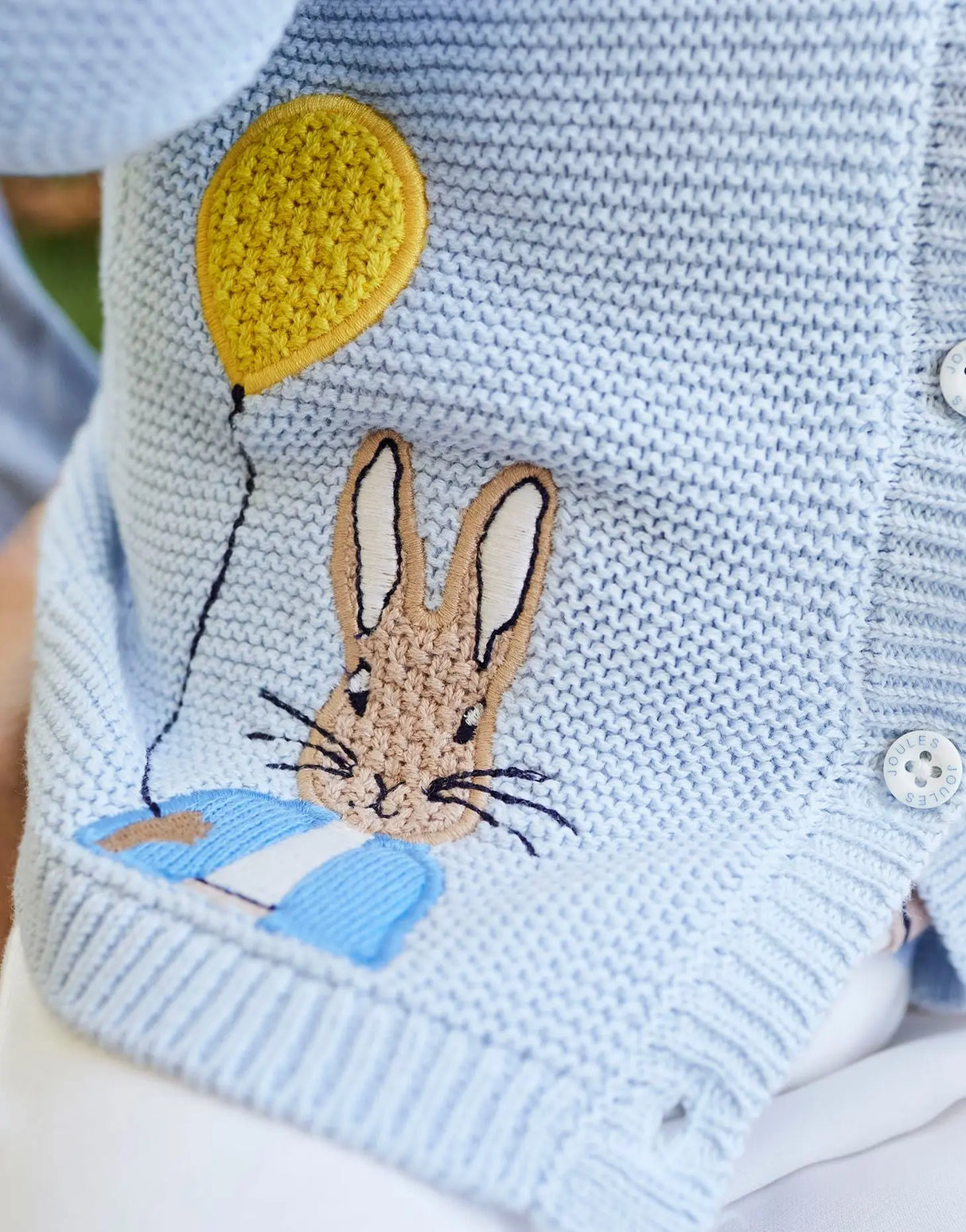 Peter Rabbit Charmford Hooded Cardigan | Joules - Joules