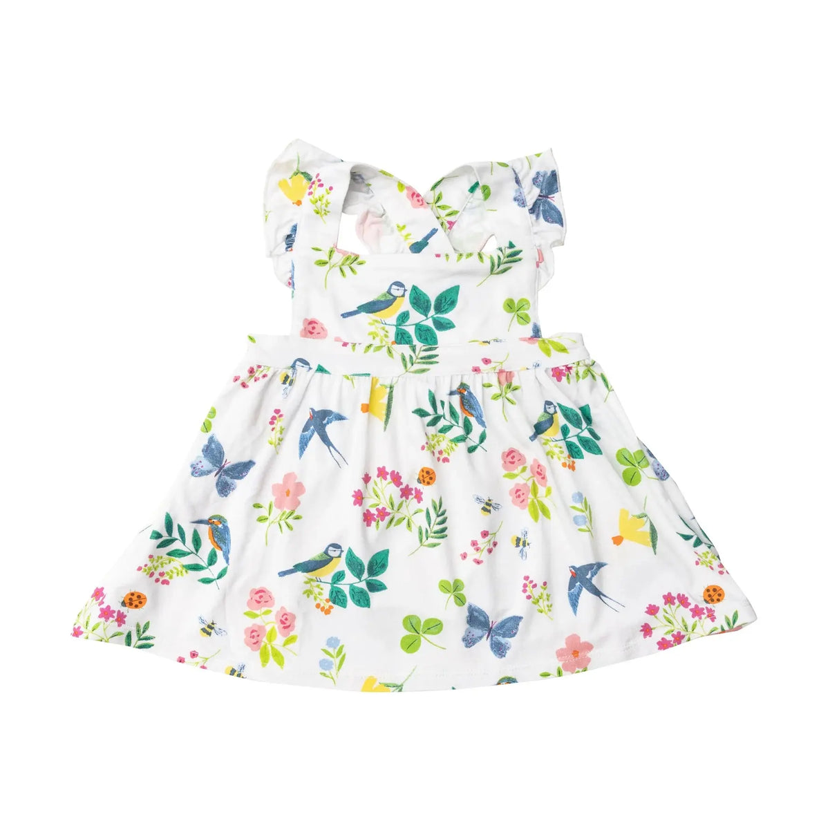 Pinafore Top and Bloomer - Garden Birds | Angel Dear - Jenni Kidz