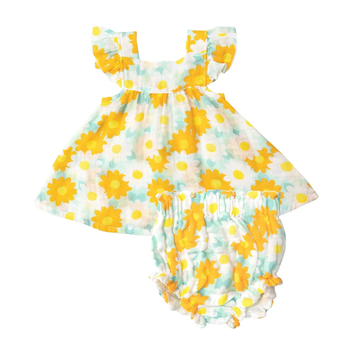 Pinafore Top and Bloomer - Happy Daisy | Angel Dear - Jenni Kidz