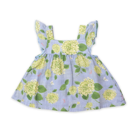 Pinafore Top and Bloomer - Hydrangea Pale Perri | Angel Dear - Jenni Kidz