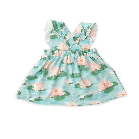 Pinafore Top and Bloomer - Lily Pads | Angel Dear - Jenni Kidz