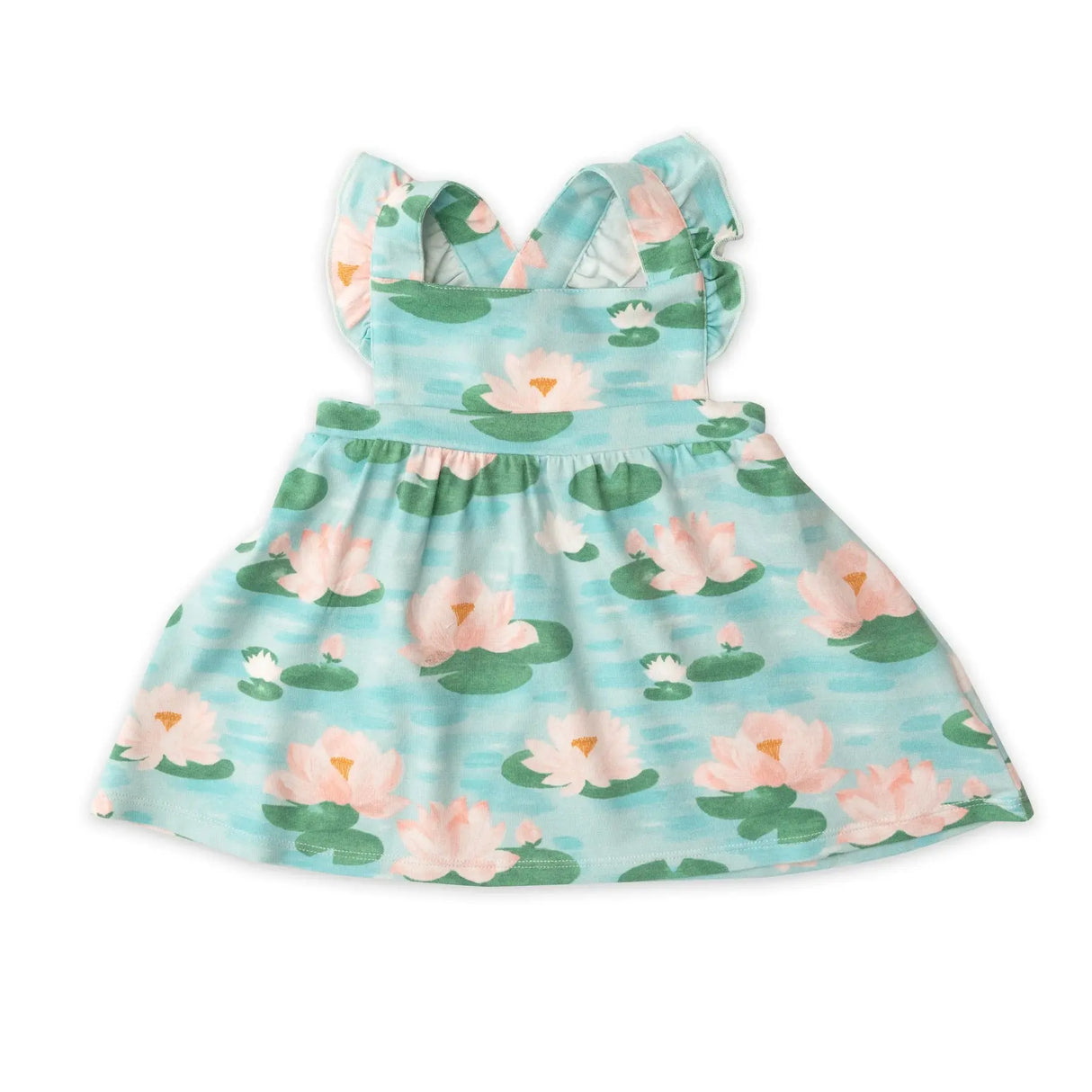 Pinafore Top and Bloomer - Lily Pads | Angel Dear - Jenni Kidz