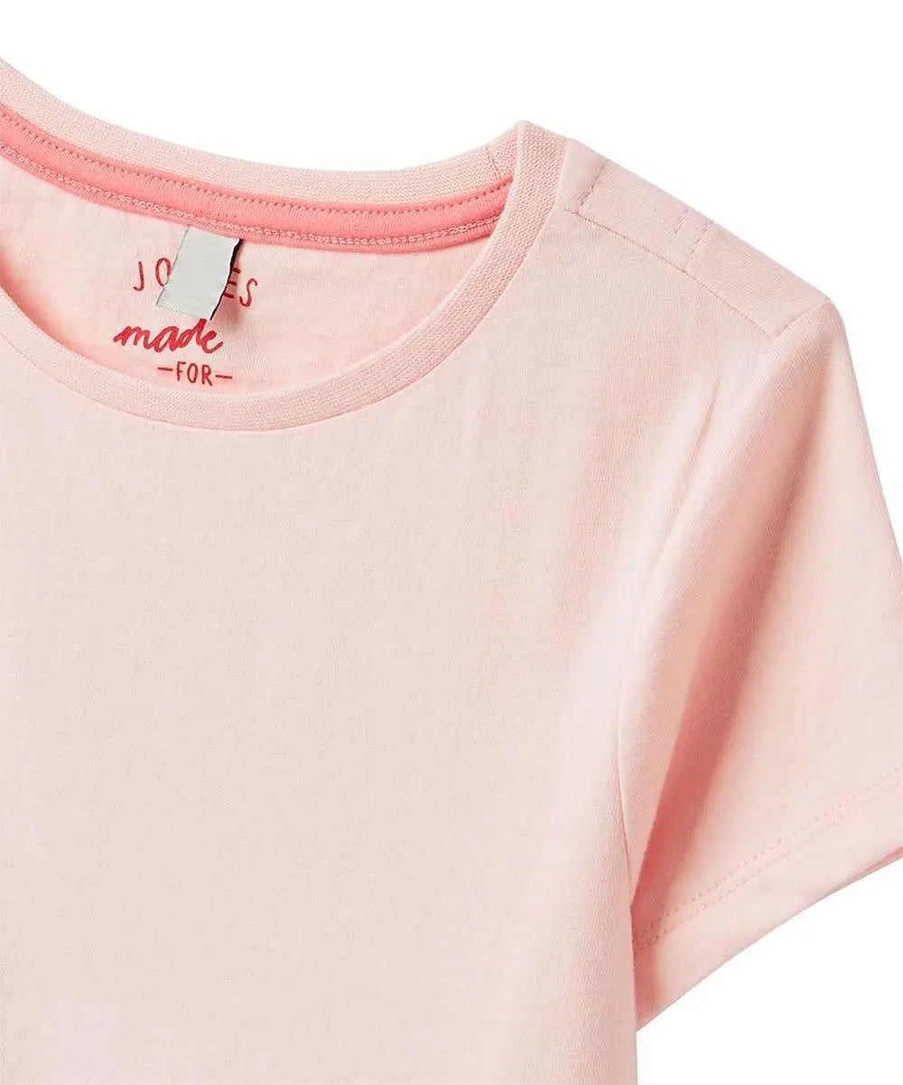 Pink Puffin Sequin Astra Tee - Girls | Joules - Jenni Kidz