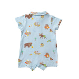 Polo Shortie - Wildlife on Vacation  | Angel Dear - Jenni Kidz