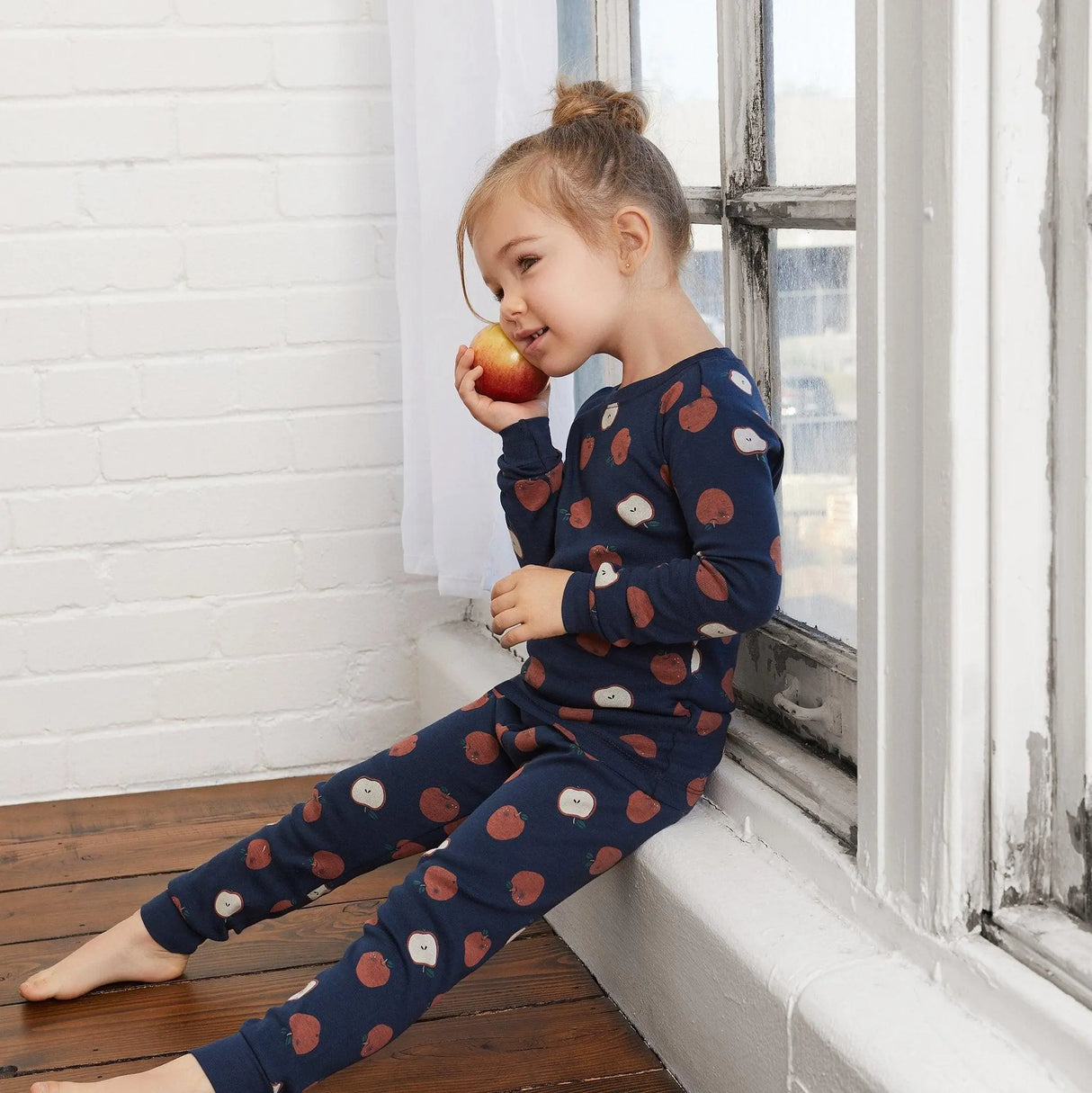 Print on Midnight Pajama Set | Petit Lem - Jenni Kidz