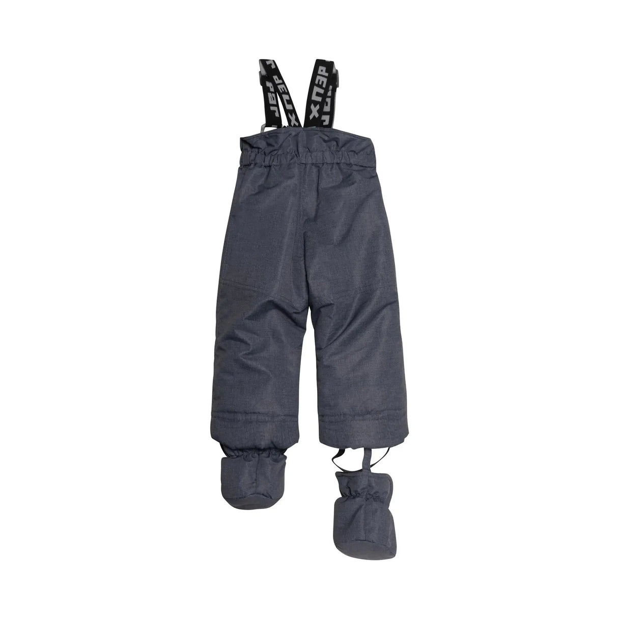 Printed Little Dogs Two Piece Snowsuit Grey And Yellow | DEUX PAR DEUX - DEUX PAR DEUX