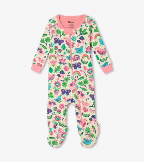 Rainbow Park Organic Cotton Footed Coverall | Hatley - Jenni Kidz