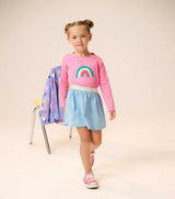 Rainbow Shimmer Elastic Waist Dress | Hatley - Hatley