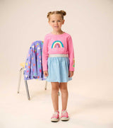 Rainbow Shimmer Elastic Waist Dress | Hatley - Hatley